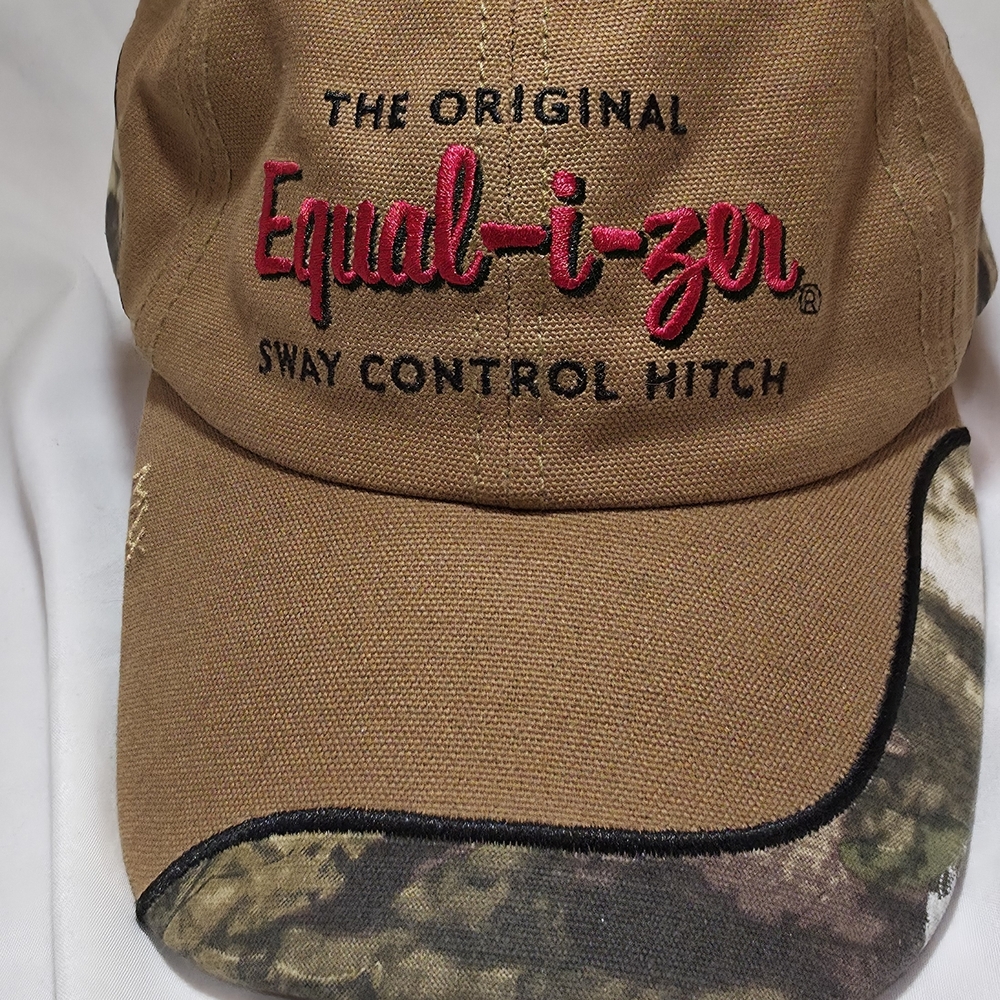 Equal-i-zer Hitch Brown and Camouflage Baseball Cap